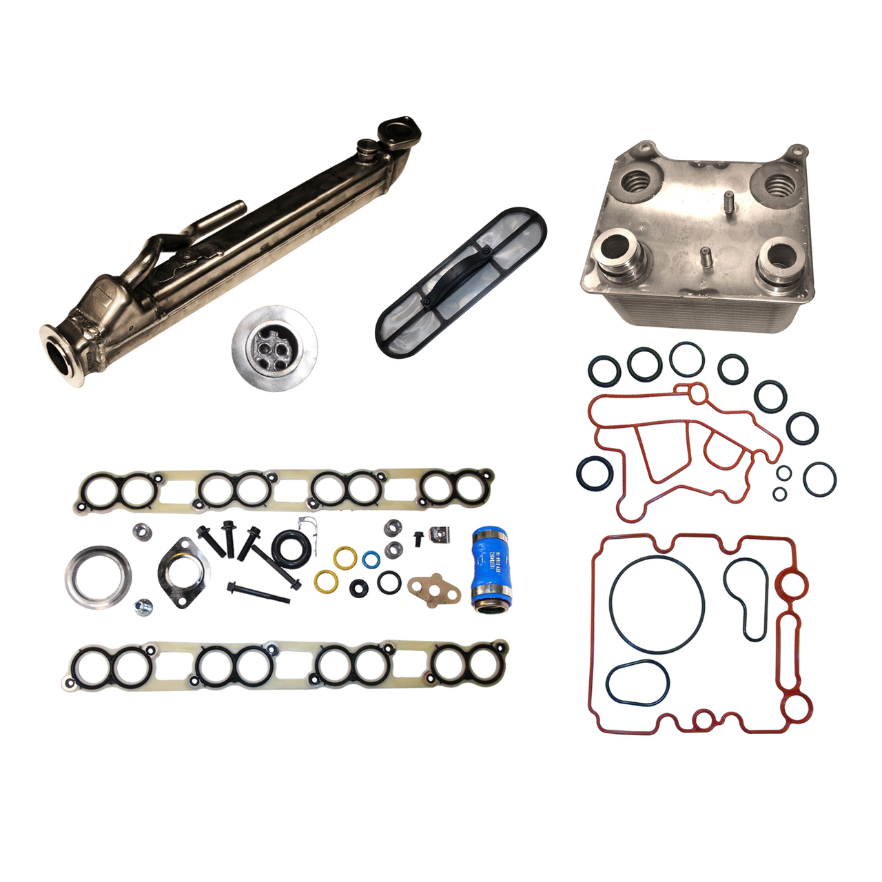 2004-2010 6.0L Ford Power Stroke EGR and Oil Cooler Kit | RAEDiesel.com ...